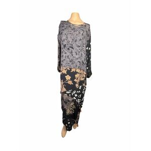 Nothing Matches Patchwork Maxi Dress Size 1